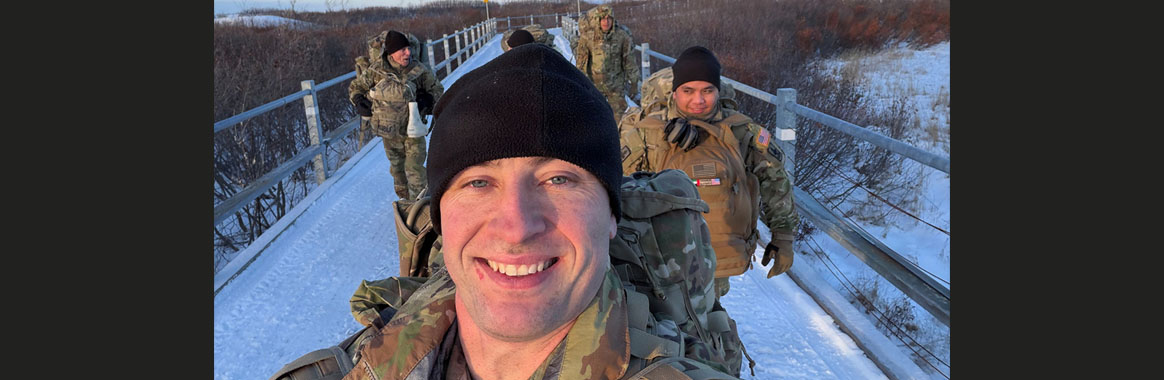 Alaska Guard’s Snowstorm Response Inspires Local Police Officer to Enlist
